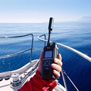 ICOM IC-SAT100 Icom & Iridium Satellite Push-to-Talk PTT Transceiver Two-Way Radio - Global Use